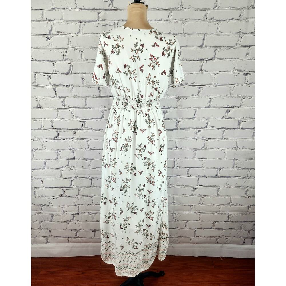 Lapogee Maxi Dress Womens S Floral Boho Fairycore prariecore Farmcore - Picture 2 of 6